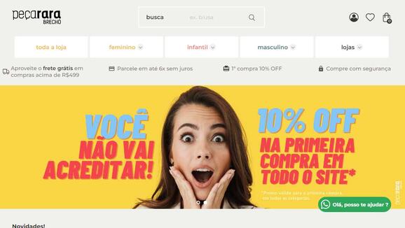 PEÇA RARA BRECHÓ PEÇA RARA BRECHÓ