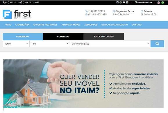 FIRST - Boutique Imobiliária FIRST - Boutique Imobiliária