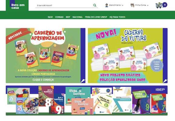 LIVRO EM CASA